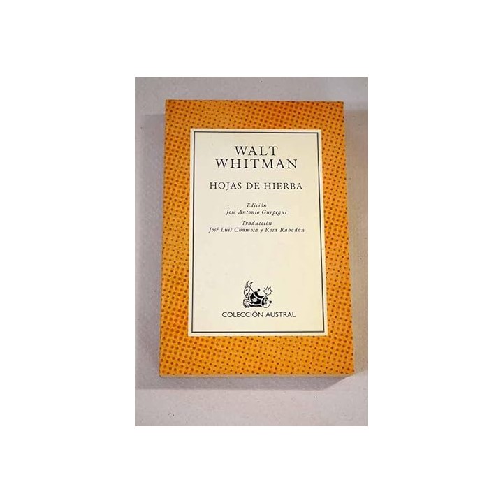 Hojas de hierba - Walt Whitman